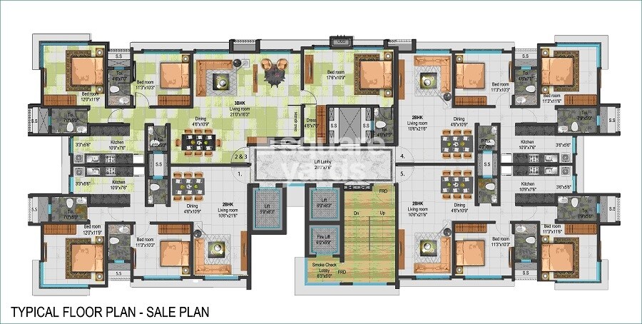 Ajmera Shringaar Floor Plans 1