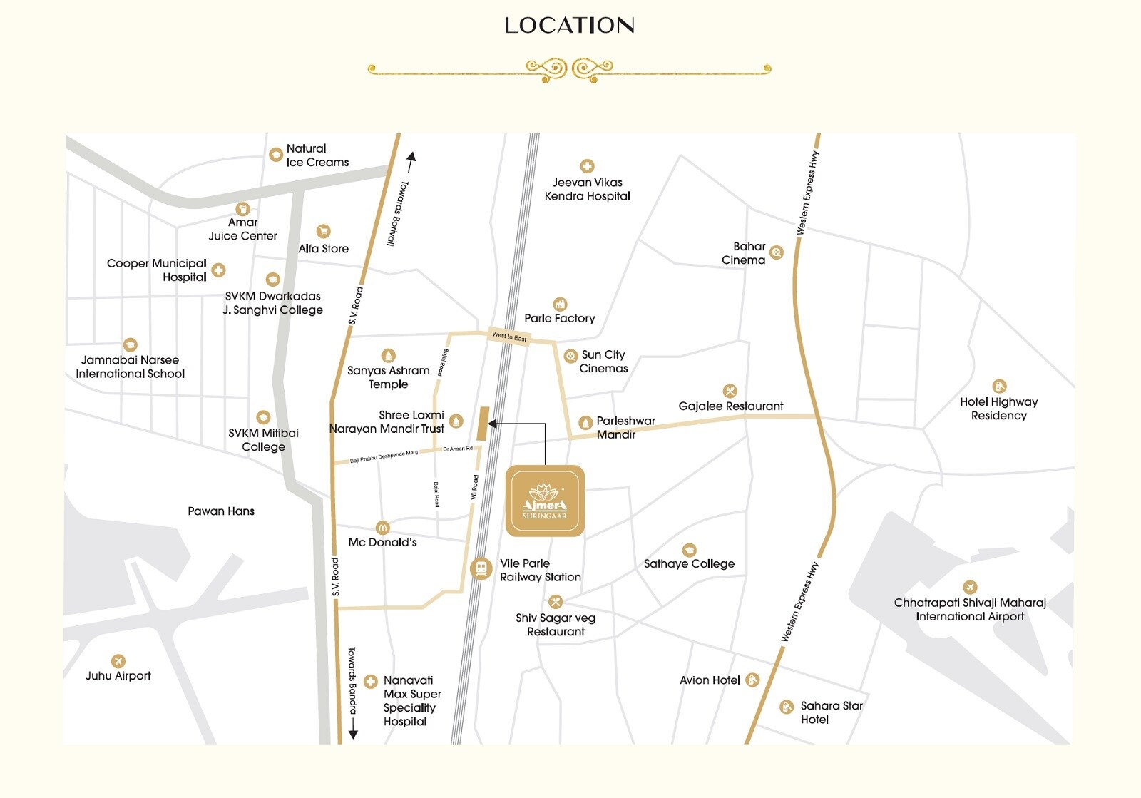 Ajmera Shringaar Location Image