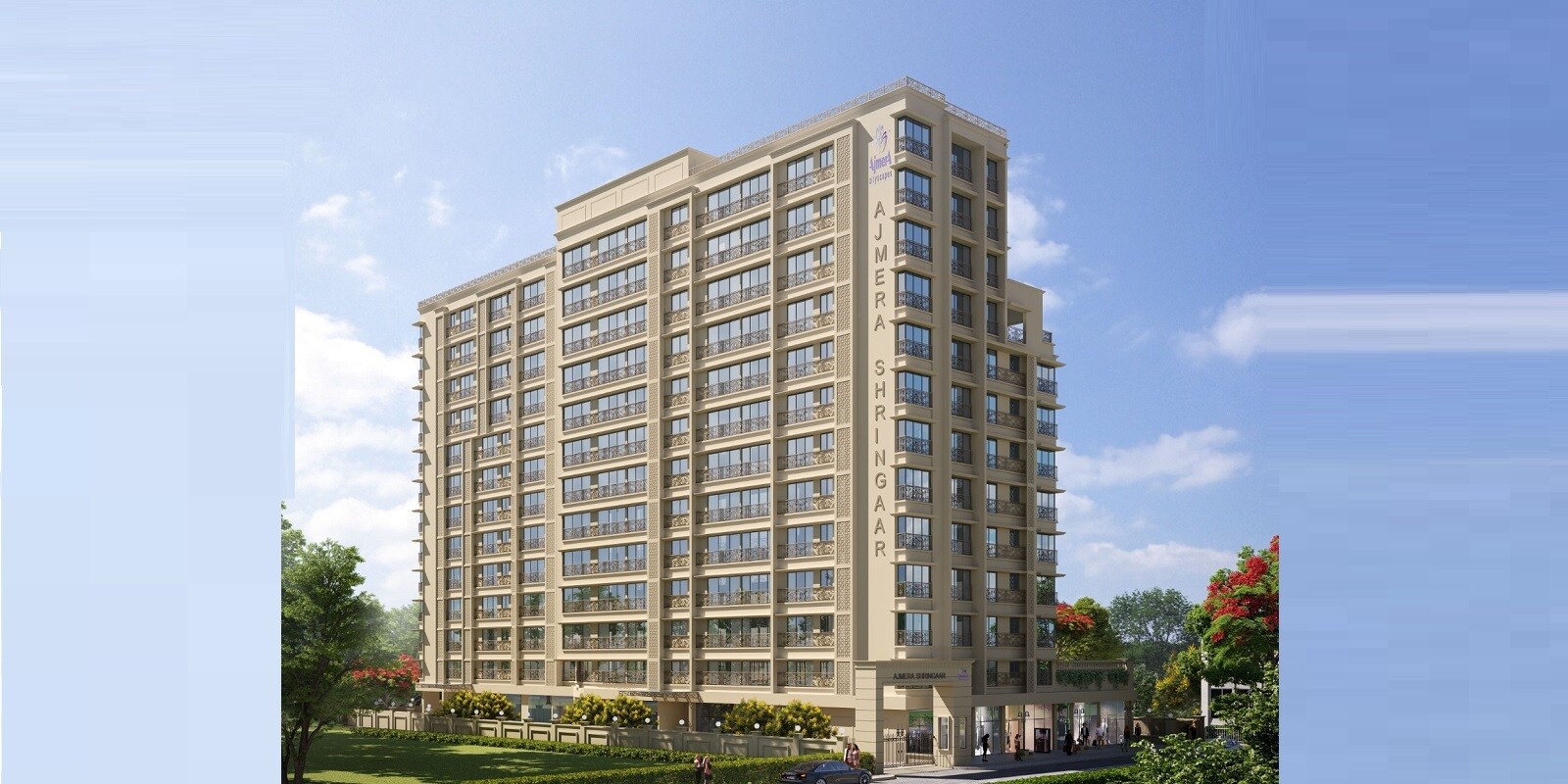 Ajmera Shringaar residential project in Vile Parle West
