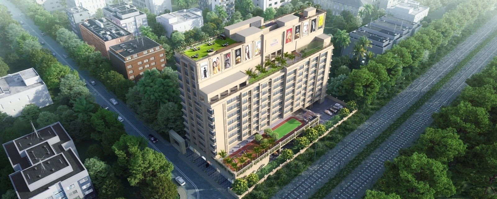 Ajmera Shringaar Tower View 2