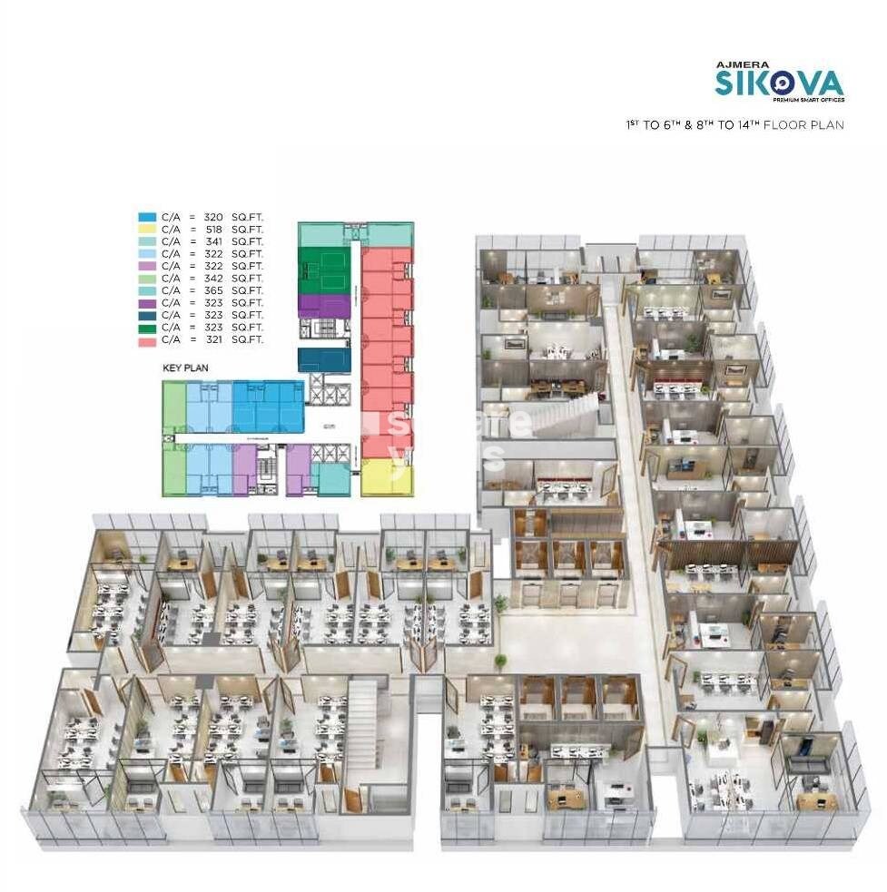 Ajmera Sikova Floor Plans 1