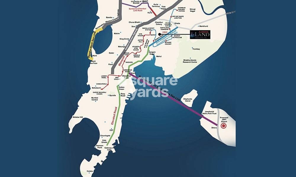 Ajmera Treon Location Image