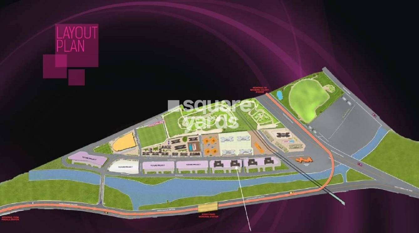 Ajmera Zeon Master Plan Image