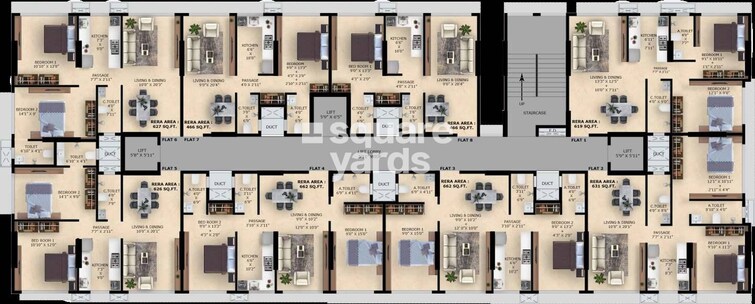Alag Aranya Floor Plans
