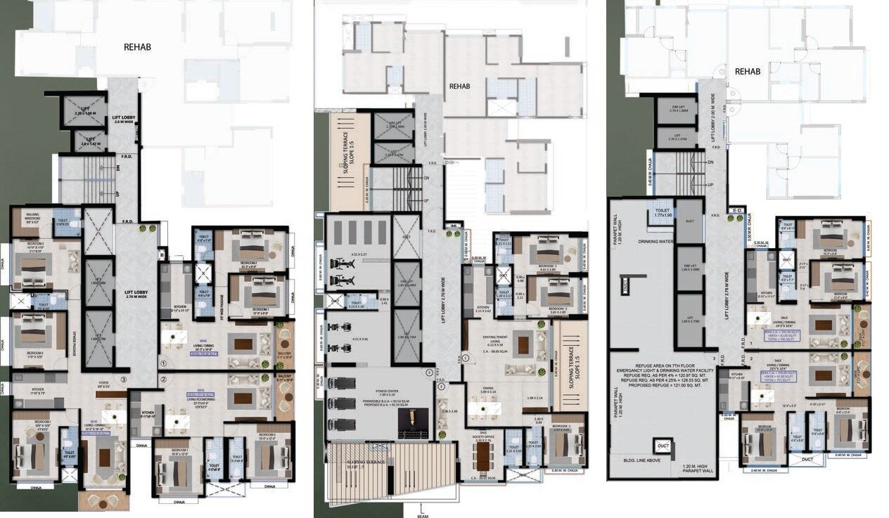 Alag Aum Laxminarayan Floor Plans