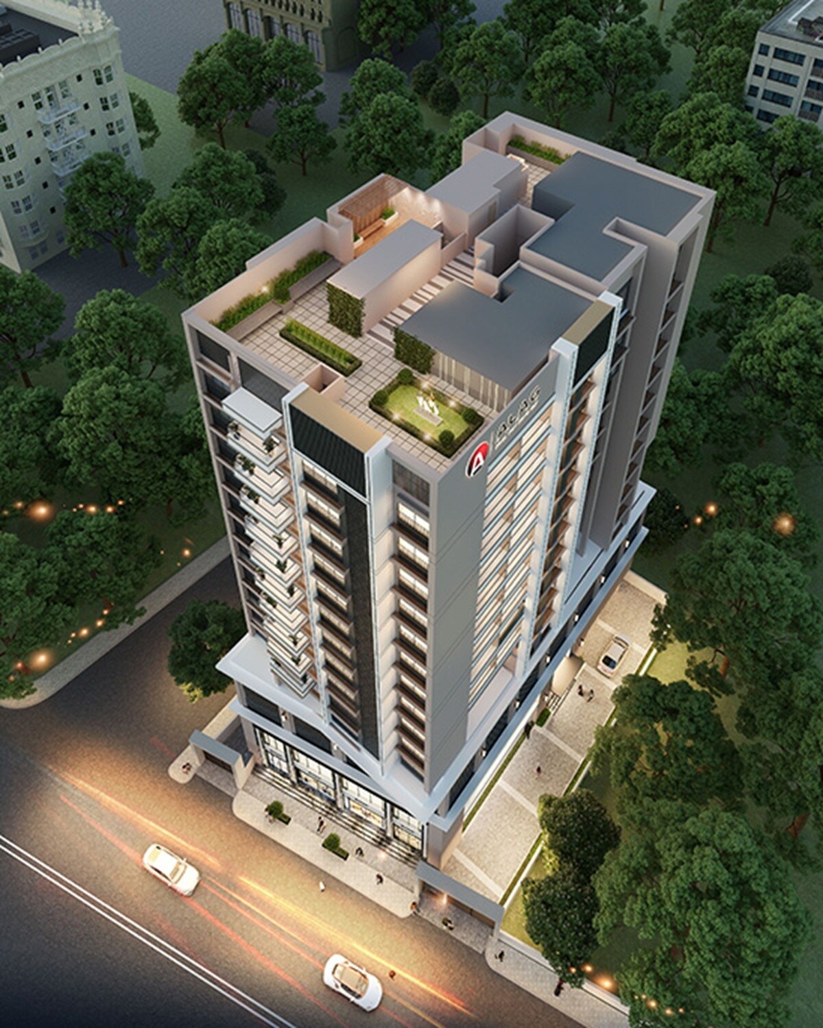 Alag Aum Laxminarayan Tower View