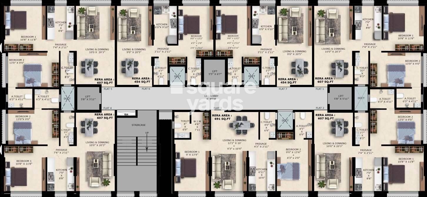Alag Olive Floor Plans