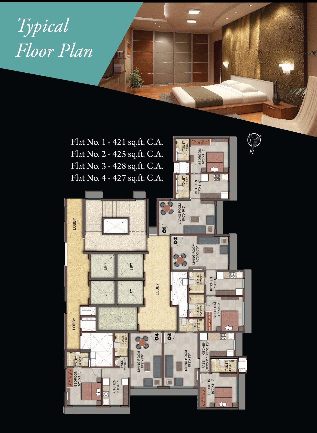 Alamdar Marine Palace Floor Plans