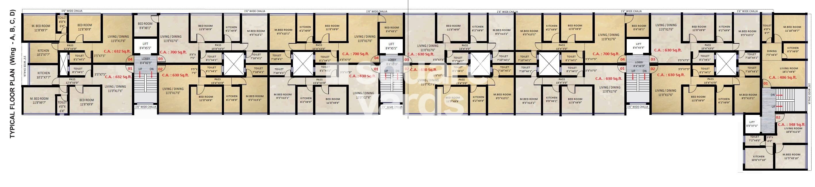 AM Residency Floor Plans 2