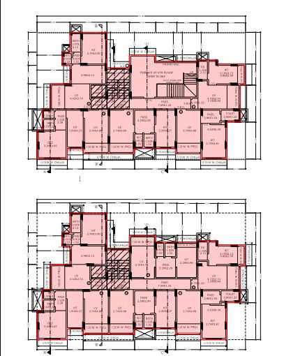 Aman-Amber-Apartment_a collage of photos of a building