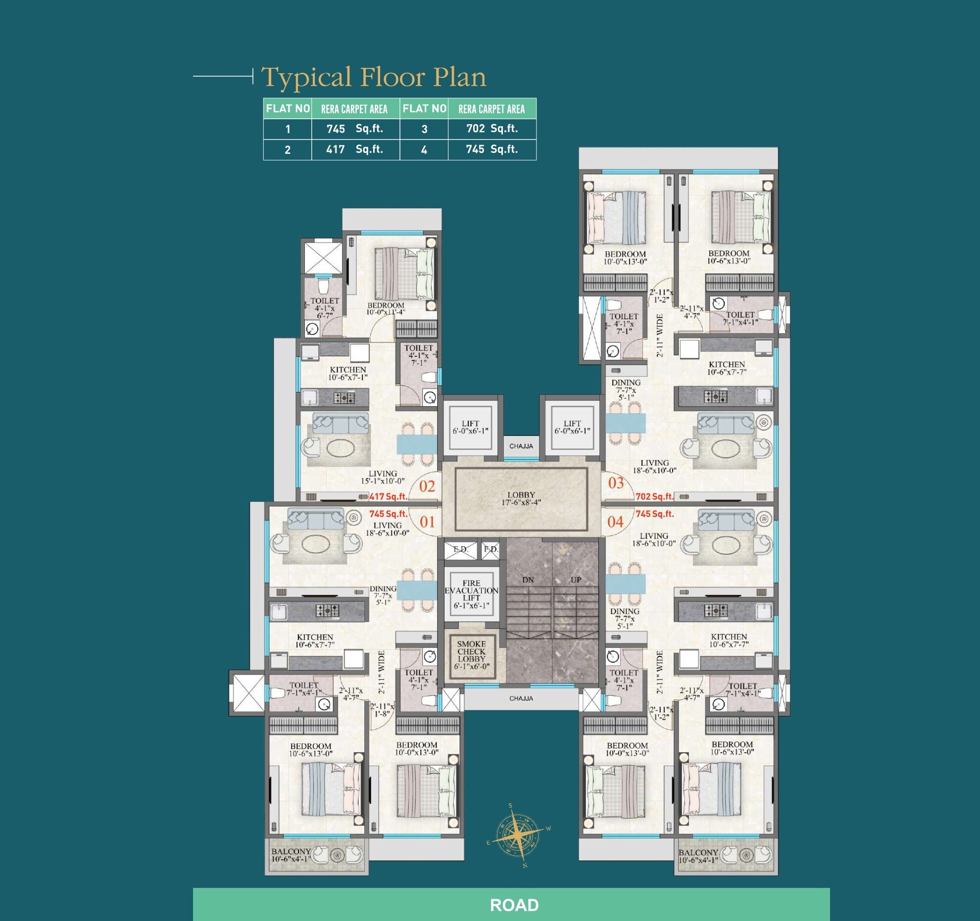 Amar Om Vasudev CHS Floor Plans