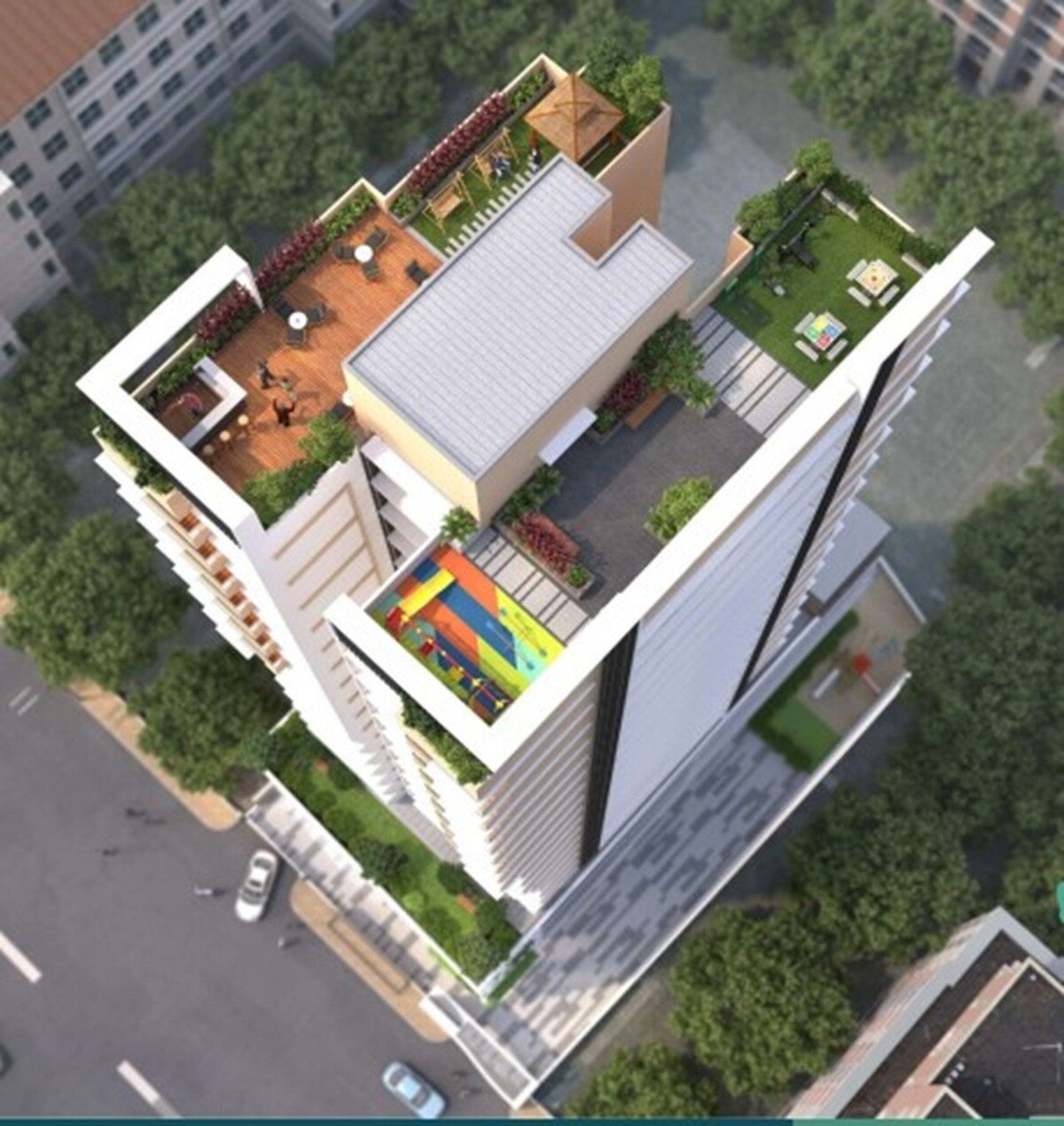 Amar Om Vasudev CHS Tower View