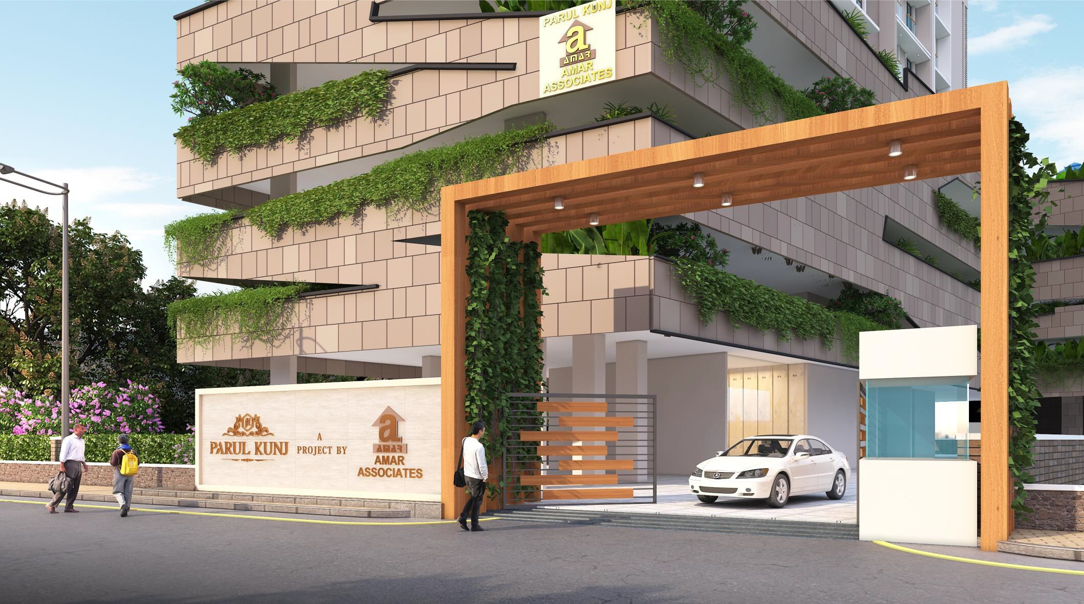 Amar Parul Kunj CHS Entrance View
