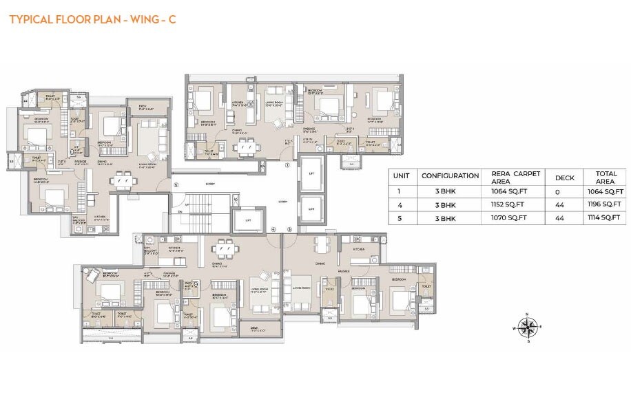 Ambit Primoris Floor Plans 1