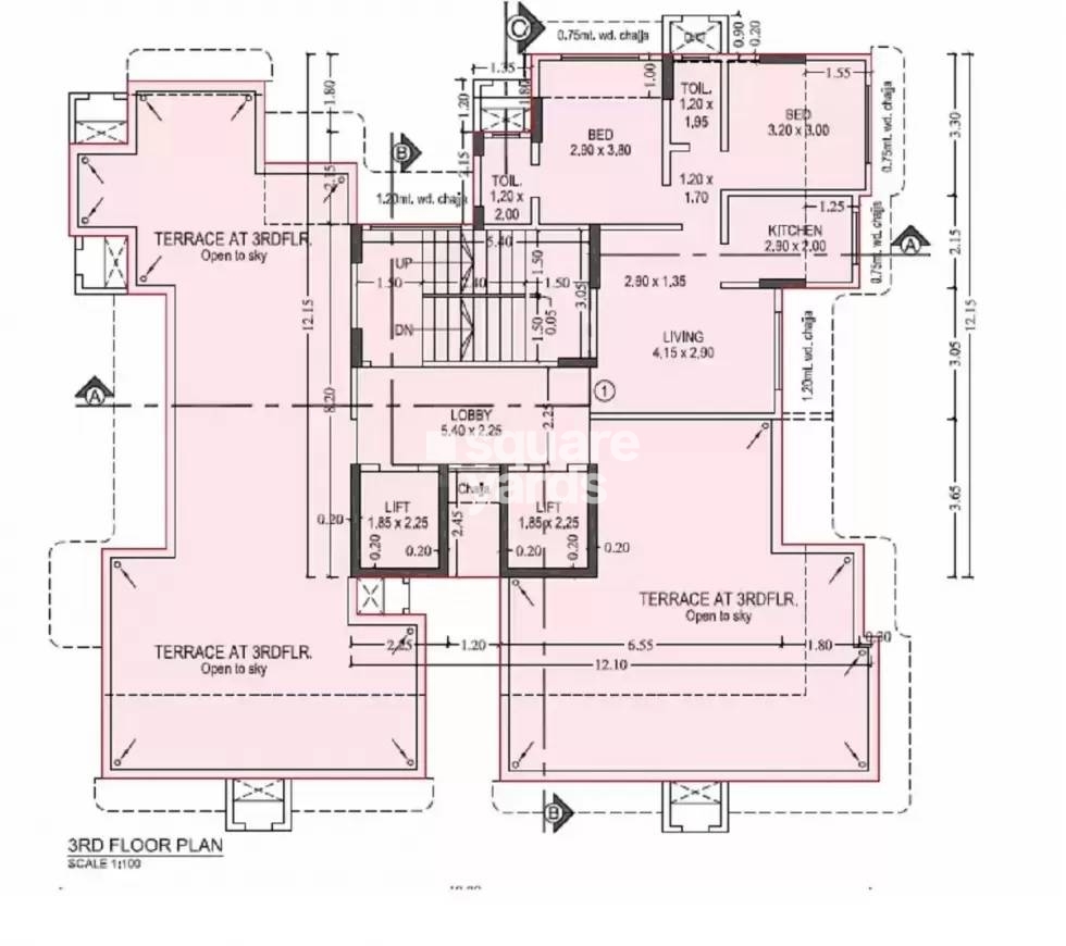 Amisha Kohinoor Kandivali CHSL Floor Plans