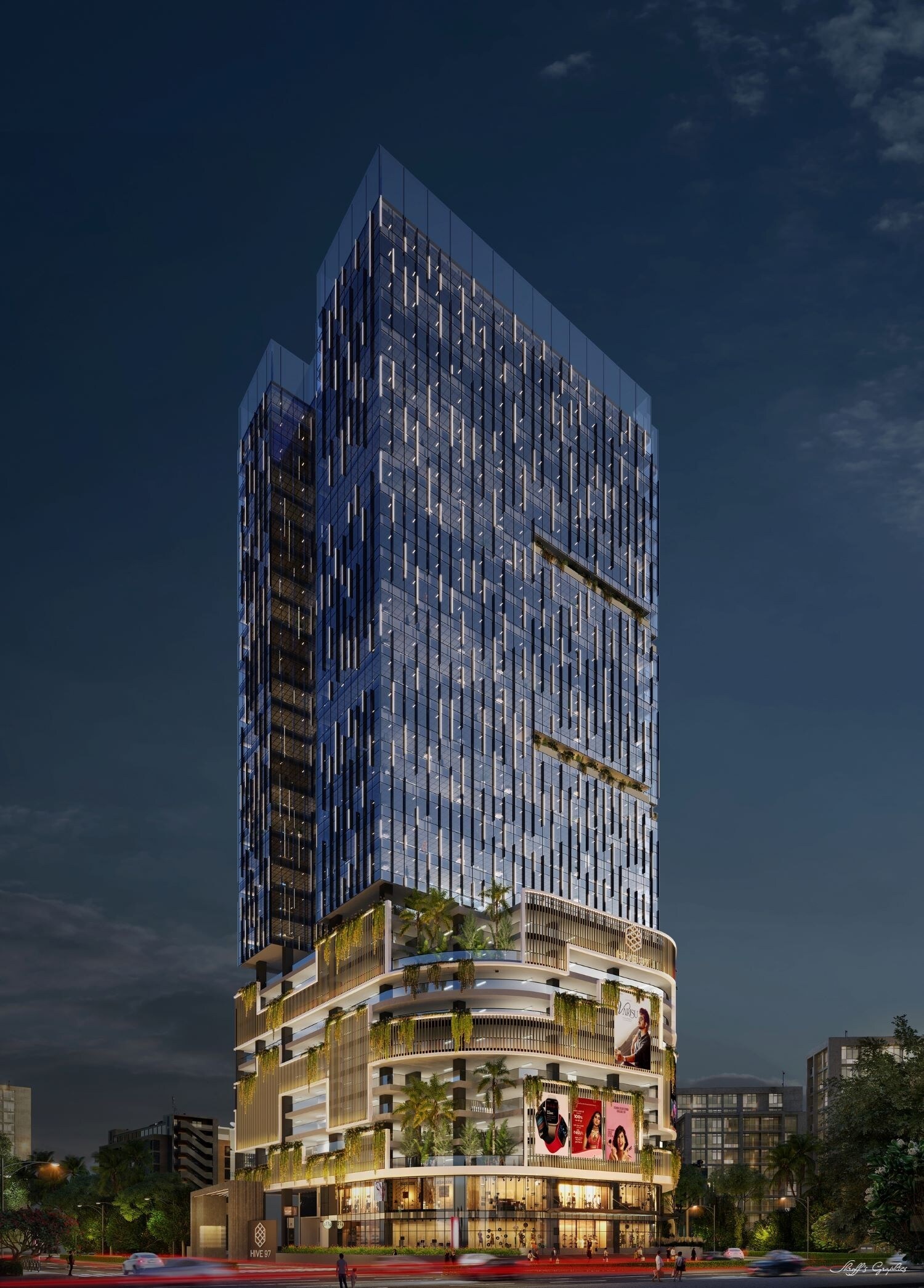 Amity Hive 97 Commercial Exteriors 1