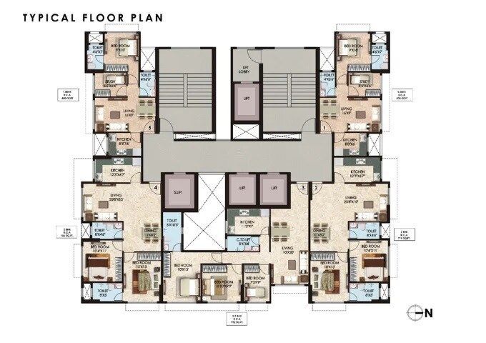 Anant Siddhi Floor Plans