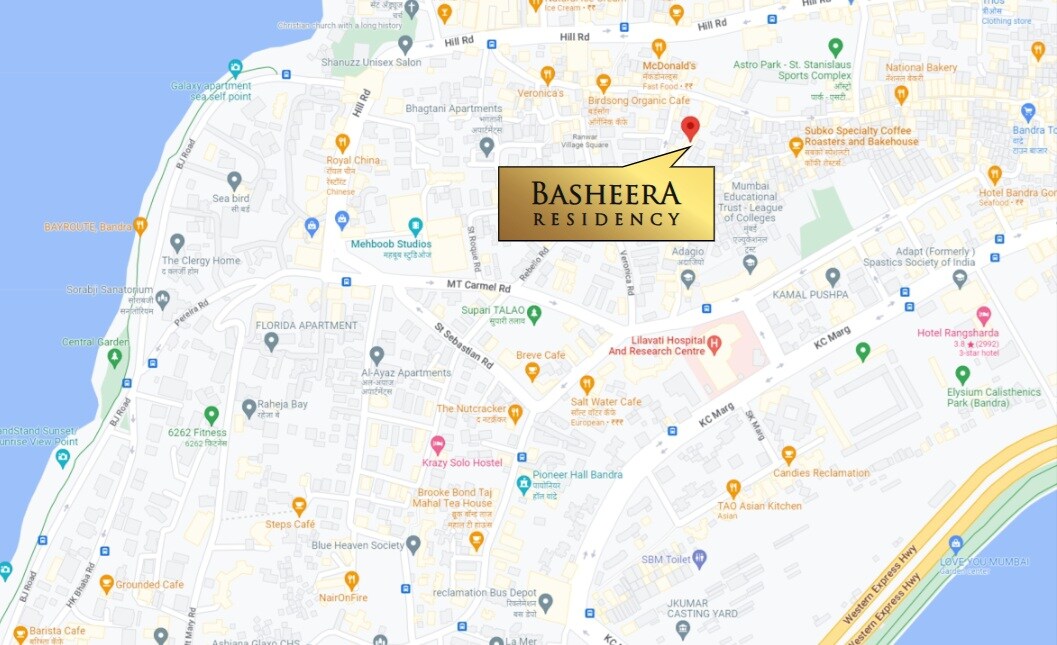Anax Basheera Residency Location Image