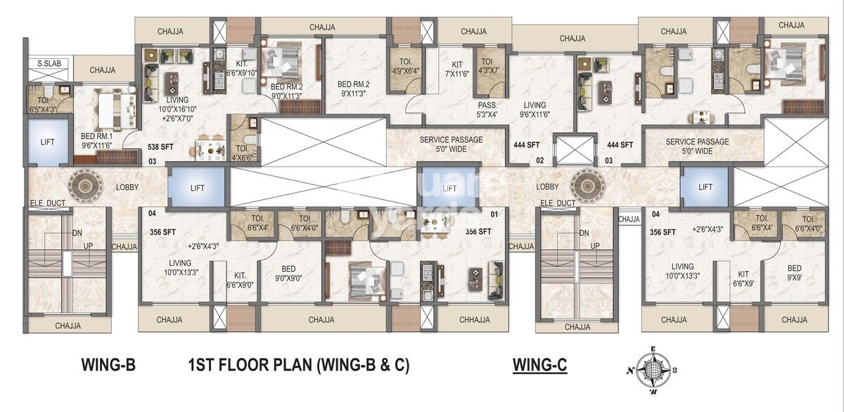 Angel Asmi Legend Floor Plans 1