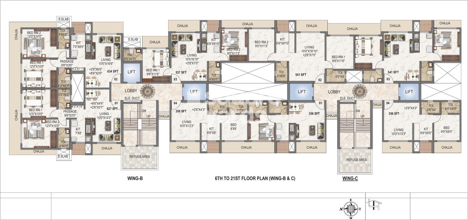 Angel Asmi Legend Floor Plans 5
