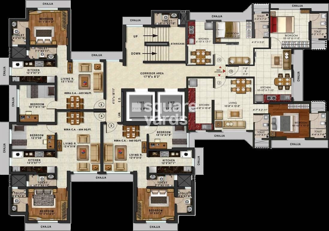 Ani Anu Sri Balaji Enclave Floor Plans