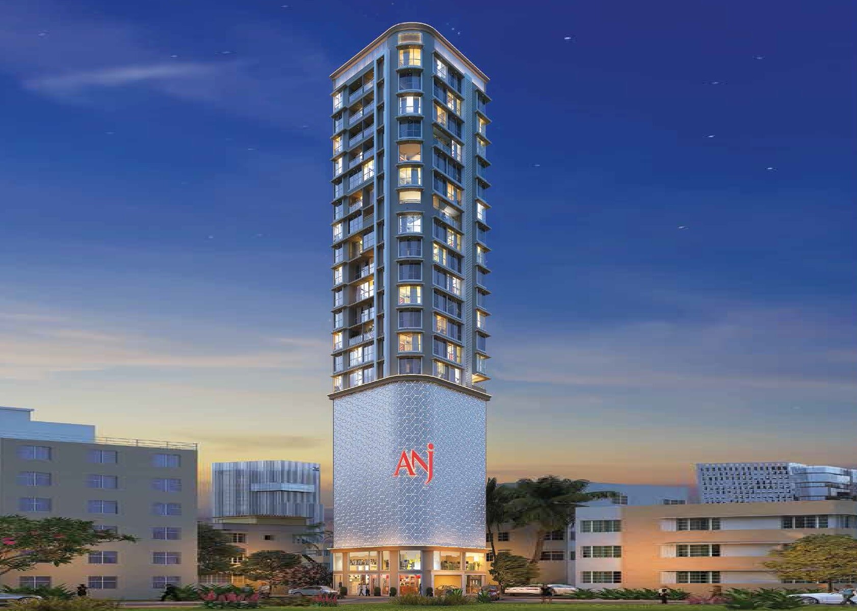 ANJ Ananda Anushasan CHS Apartment Exteriors