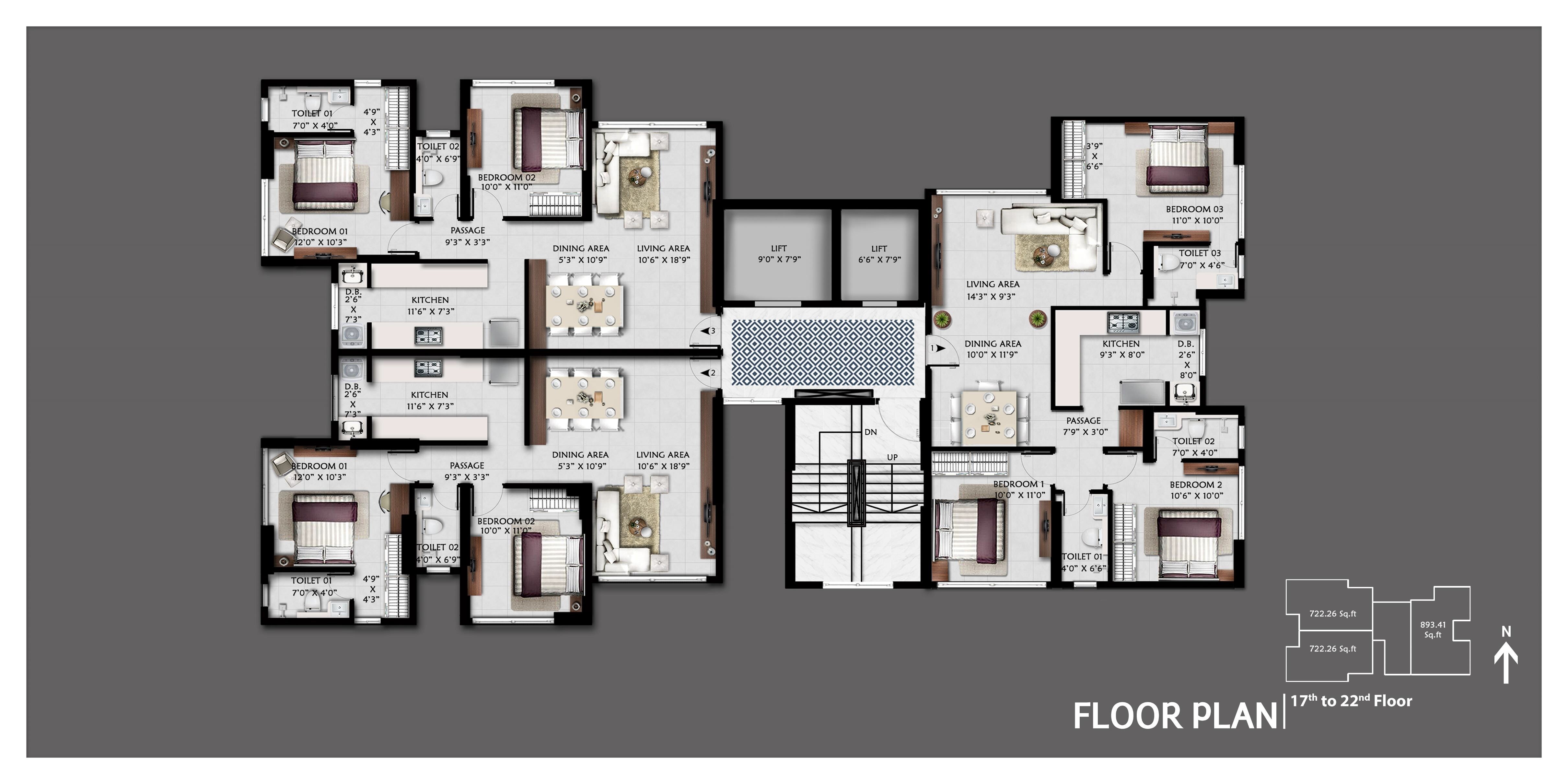 Anjani Shiv Ganga Floor Plans 2