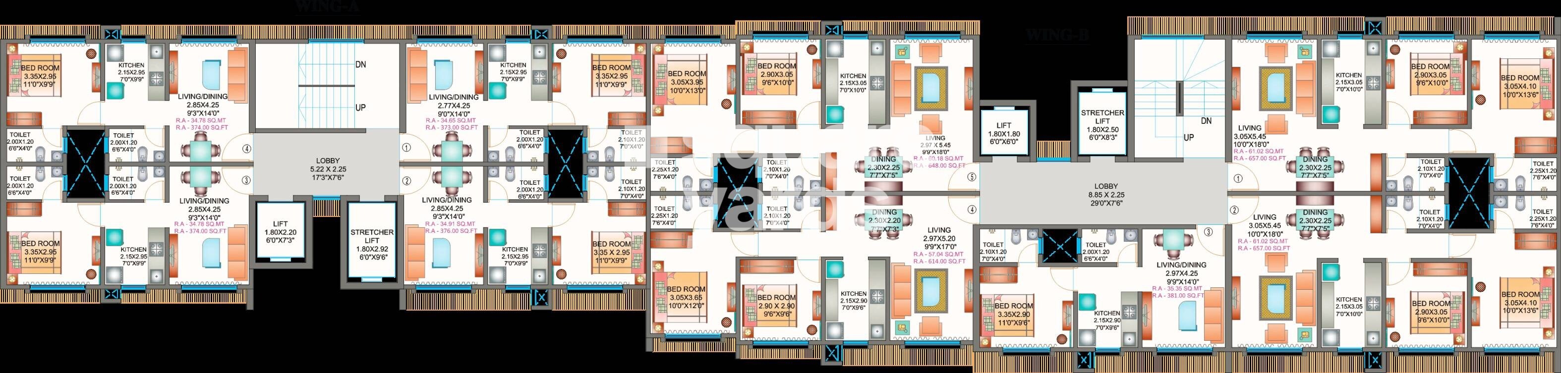 Apex Green Wood Floor Plans