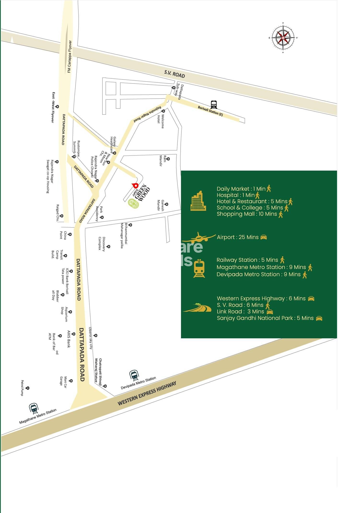 Apex Green Wood Location Image