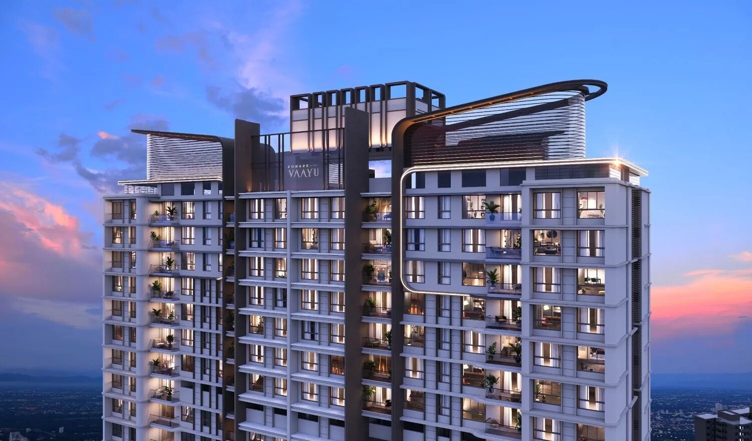 Apollo Konark Vaayu Apartment Exteriors 3