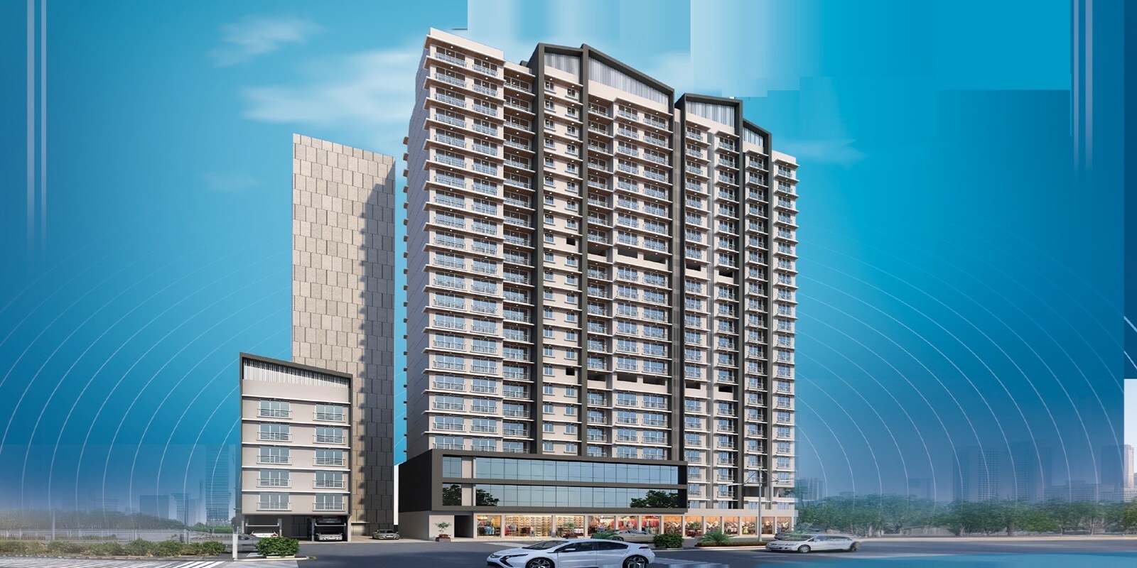 Aquarock Aquarose residential project in Malad West