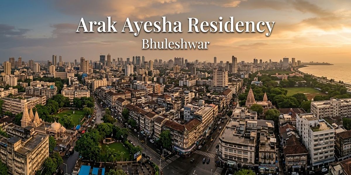 Arak Ayesha Residency residential project in Bhuleshwar