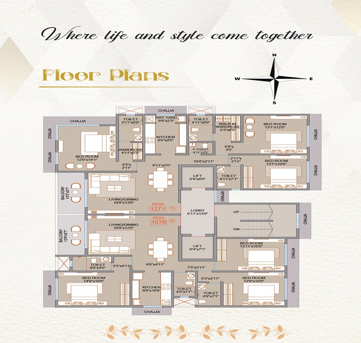 Arham Meera Kunj Floor Plans