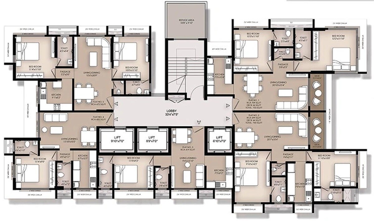 Ariha Vincere Floor Plans