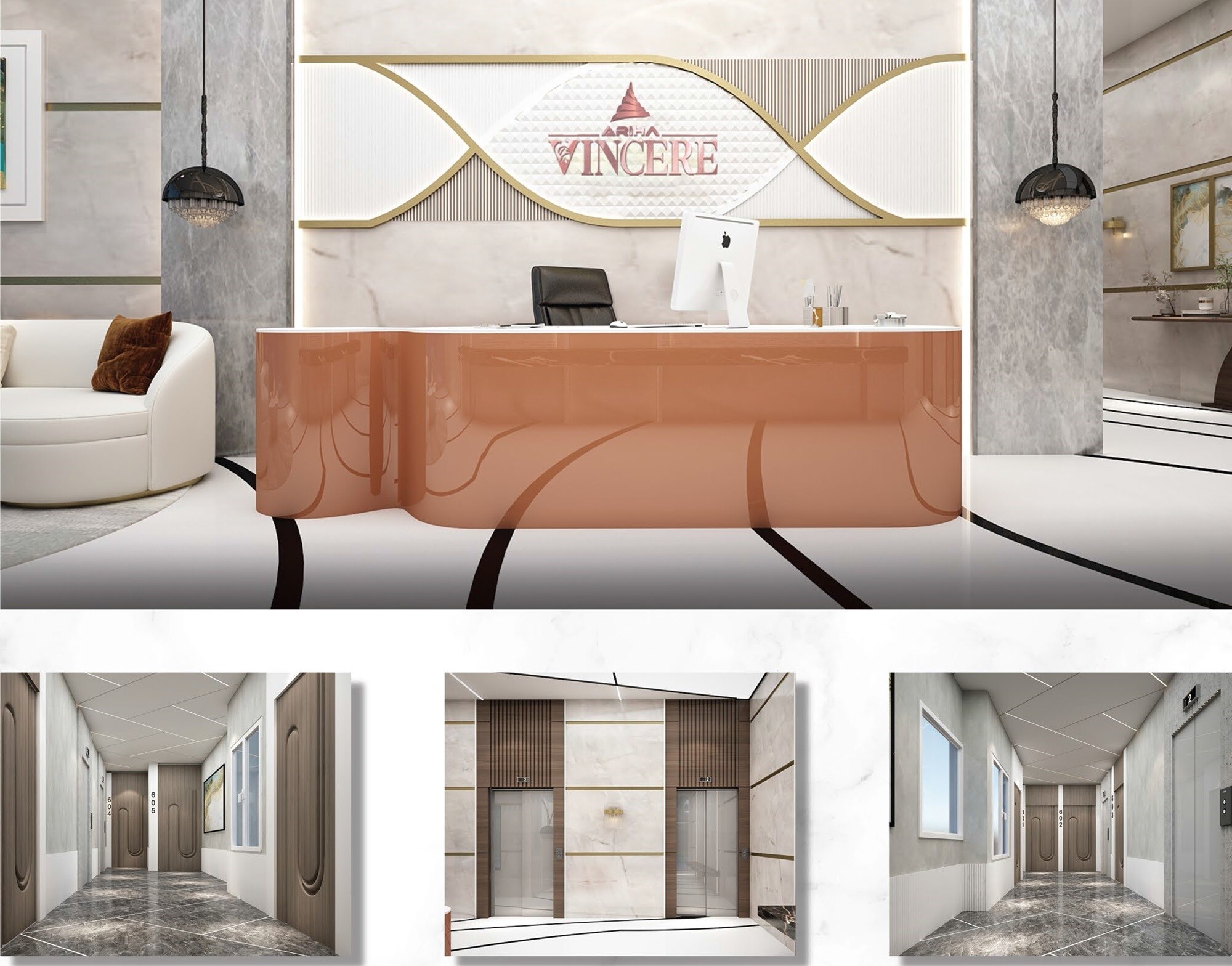 Ariha Vincere Lift Lobby Image