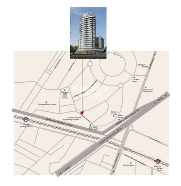 arihant anand tower  project location image1