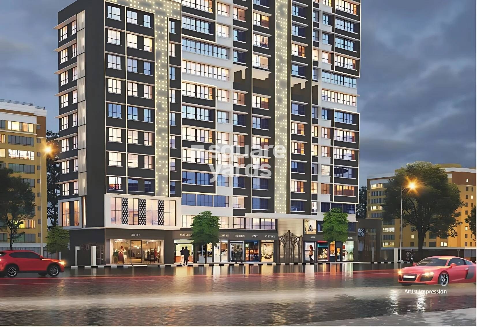 Arihant Shankheshwar Heights Tower View 2