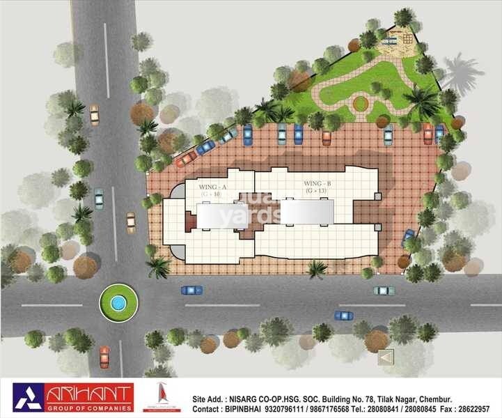 Arihat Nisarg Tower Master Plan 1