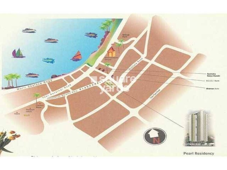 Aristo Pearl Residency Location Image