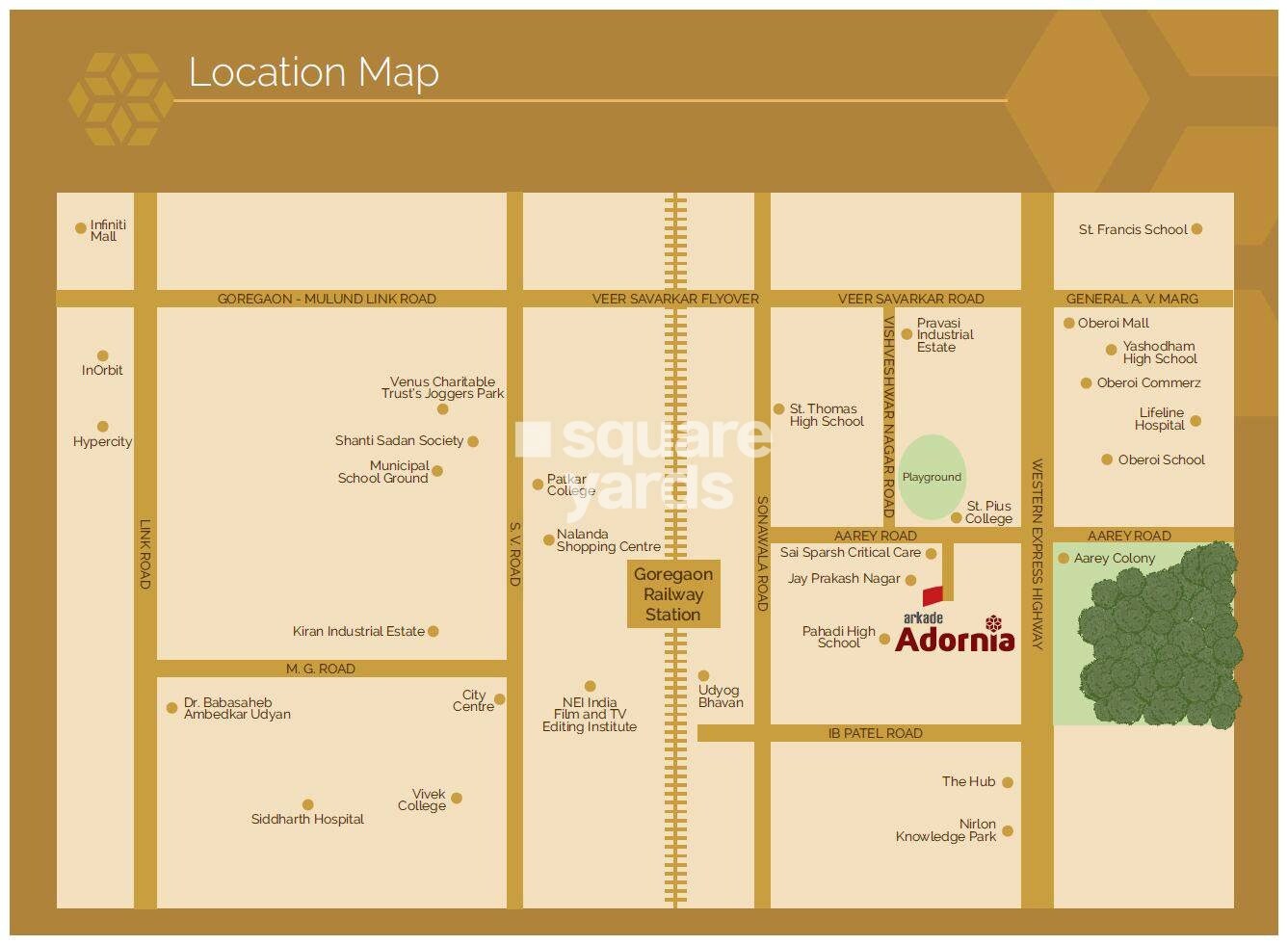 Arkade Adornia Location Image