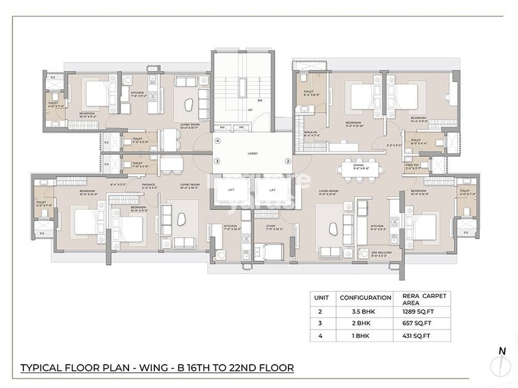 Arkade Crown Floor Plans 2