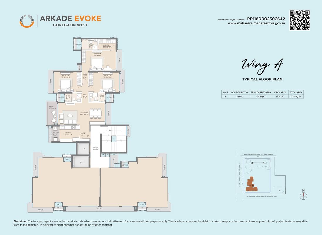 Arkade Evoke Floor Plans 1