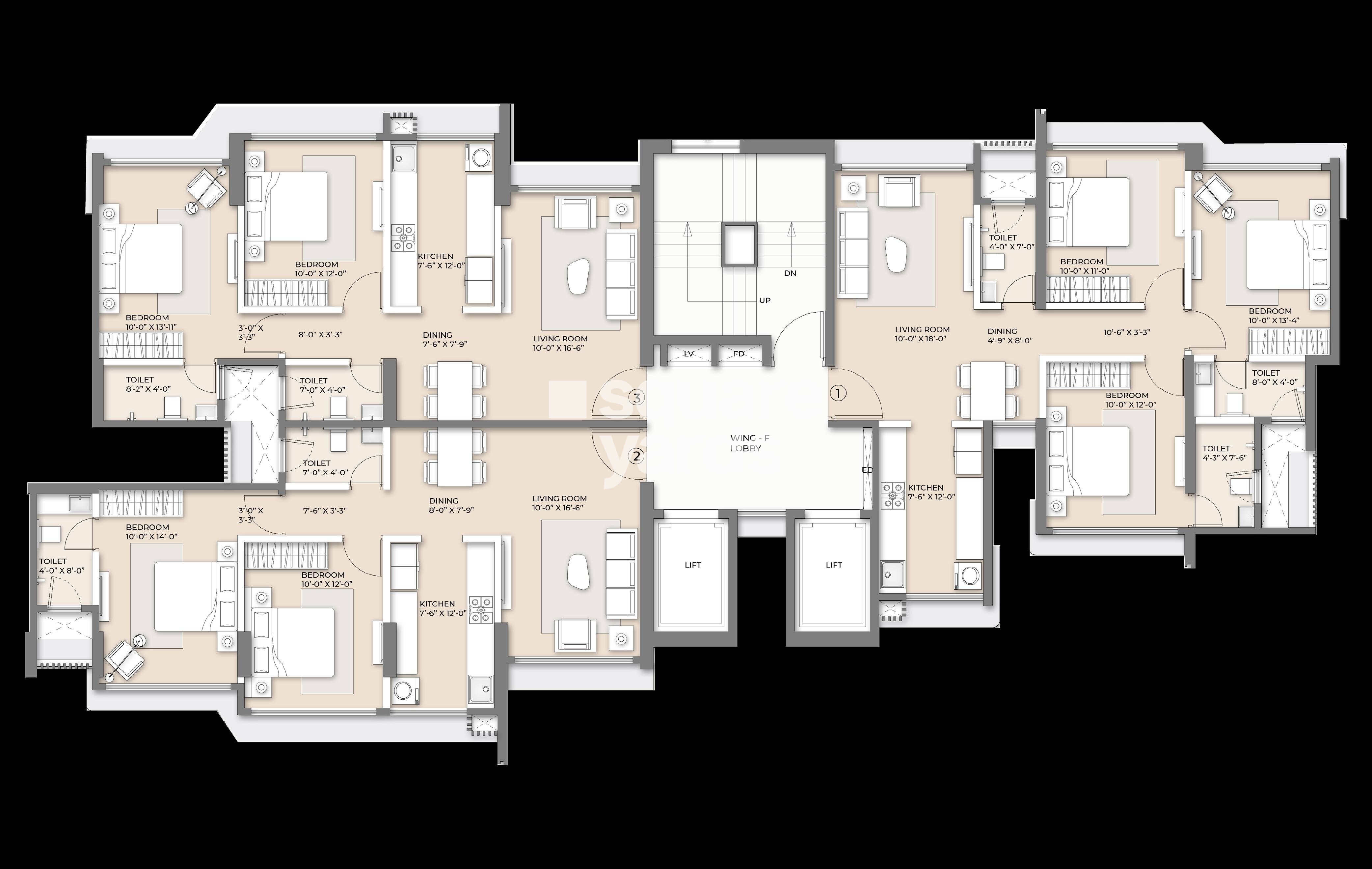 Arkade Nest Floor Plans