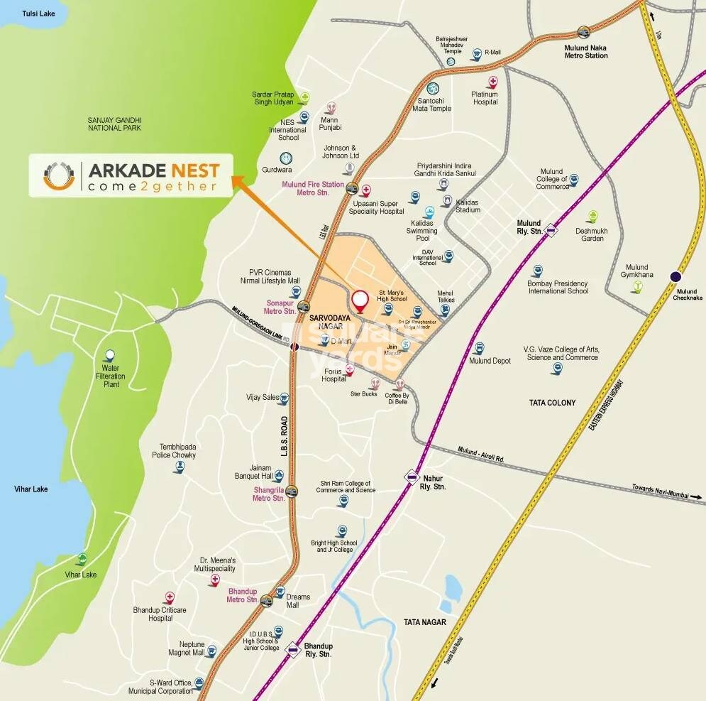 Arkade Nest Location Image