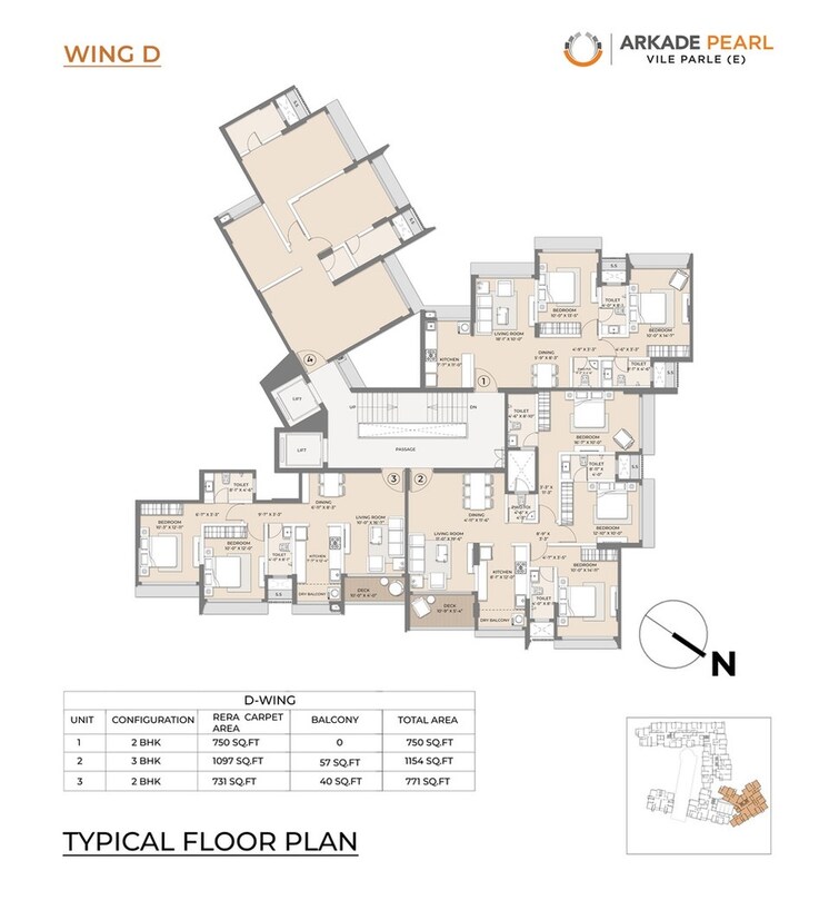 Arkade Pearl Floor Plans 2