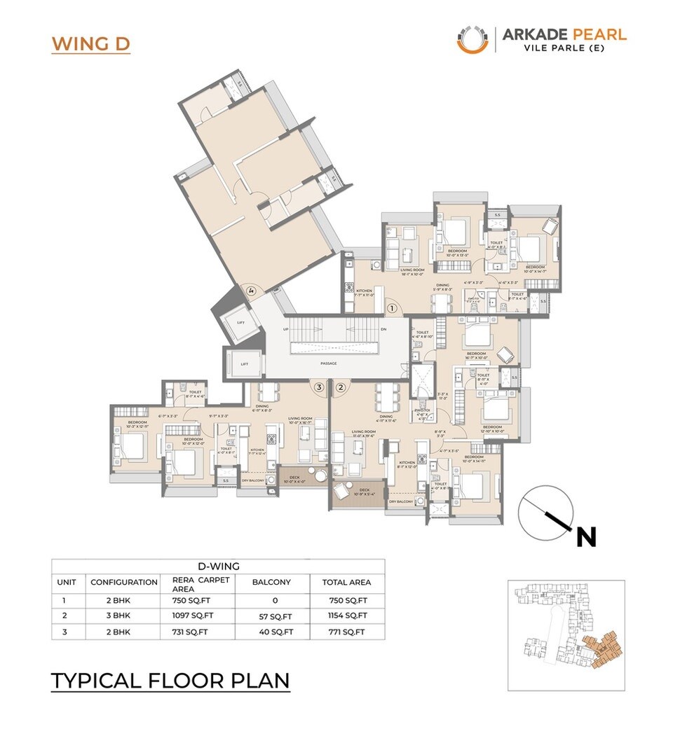 Arkade Pearl Floor Plans 2