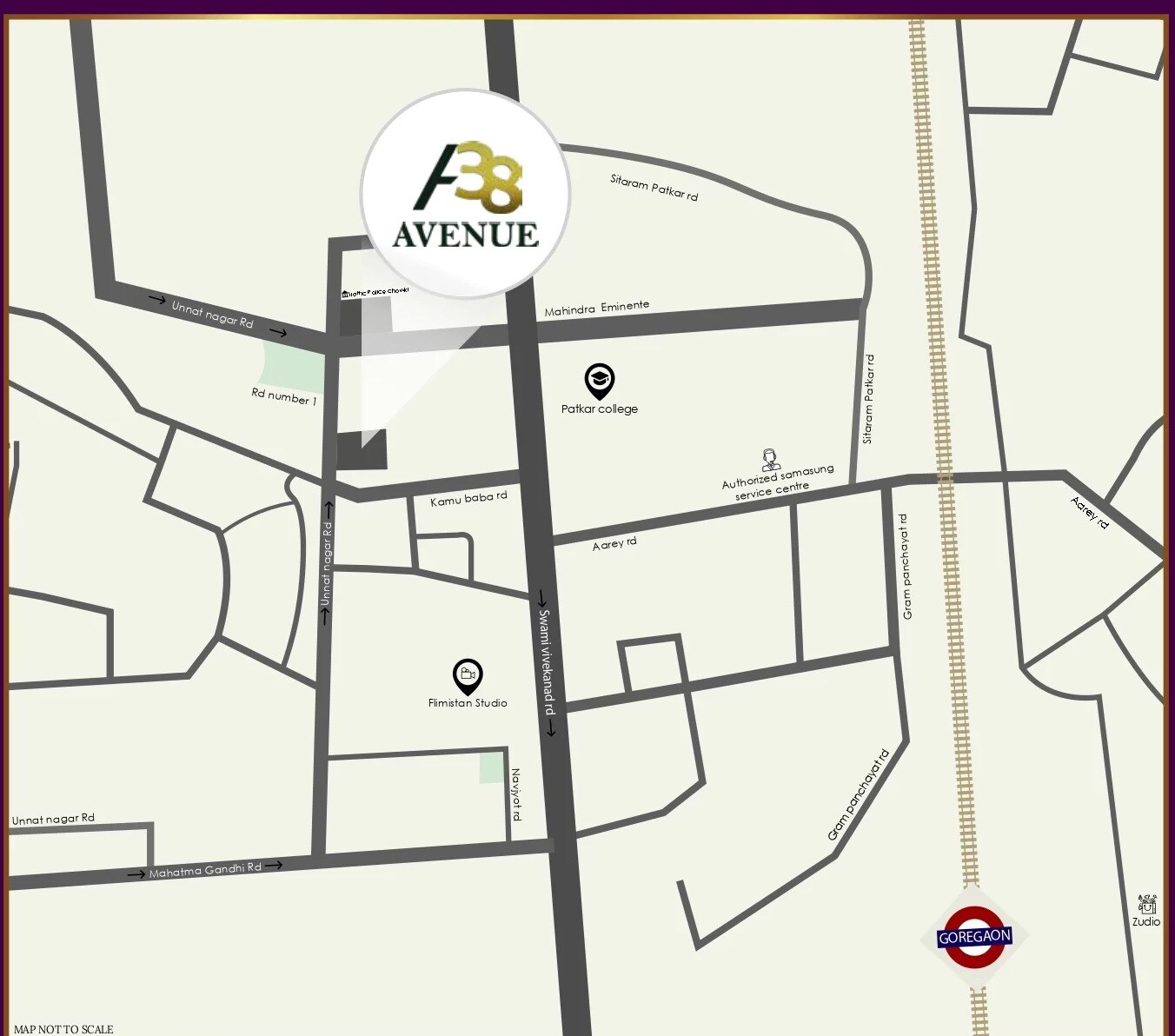 Artha 38 Avenue Location Image