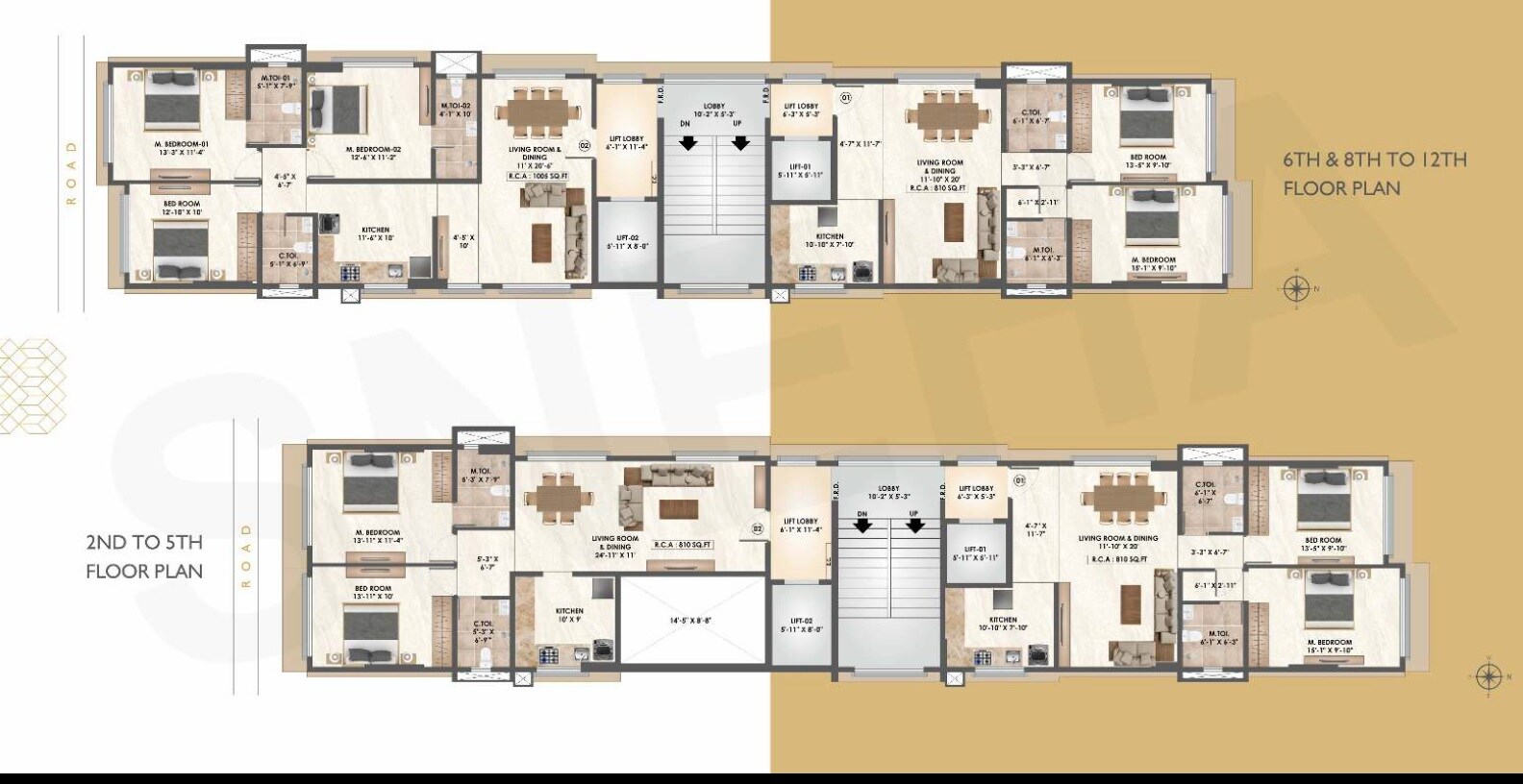 Arunis 19 Degree North Floor Plans