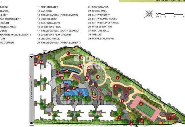 Ashapura Options Luxe Towers Master Plan 1