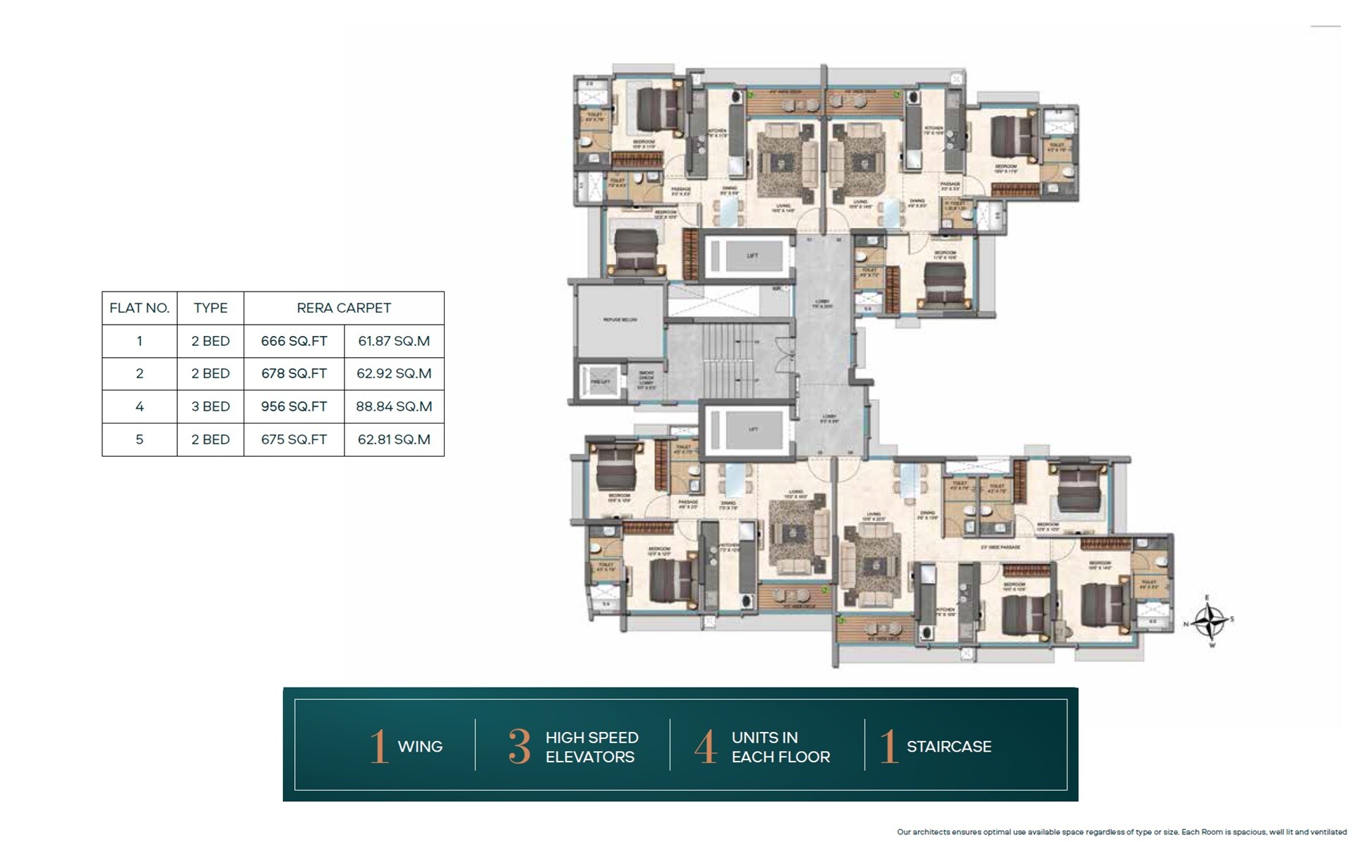 Ashapura The Legend Floor Plans